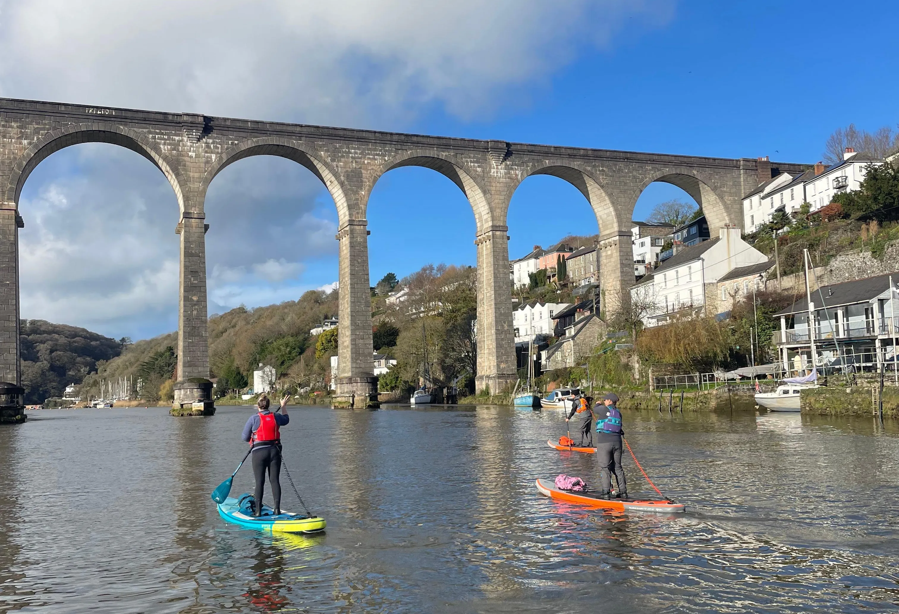 Bespoke StandUpPaddleboard Session Calstock Learner